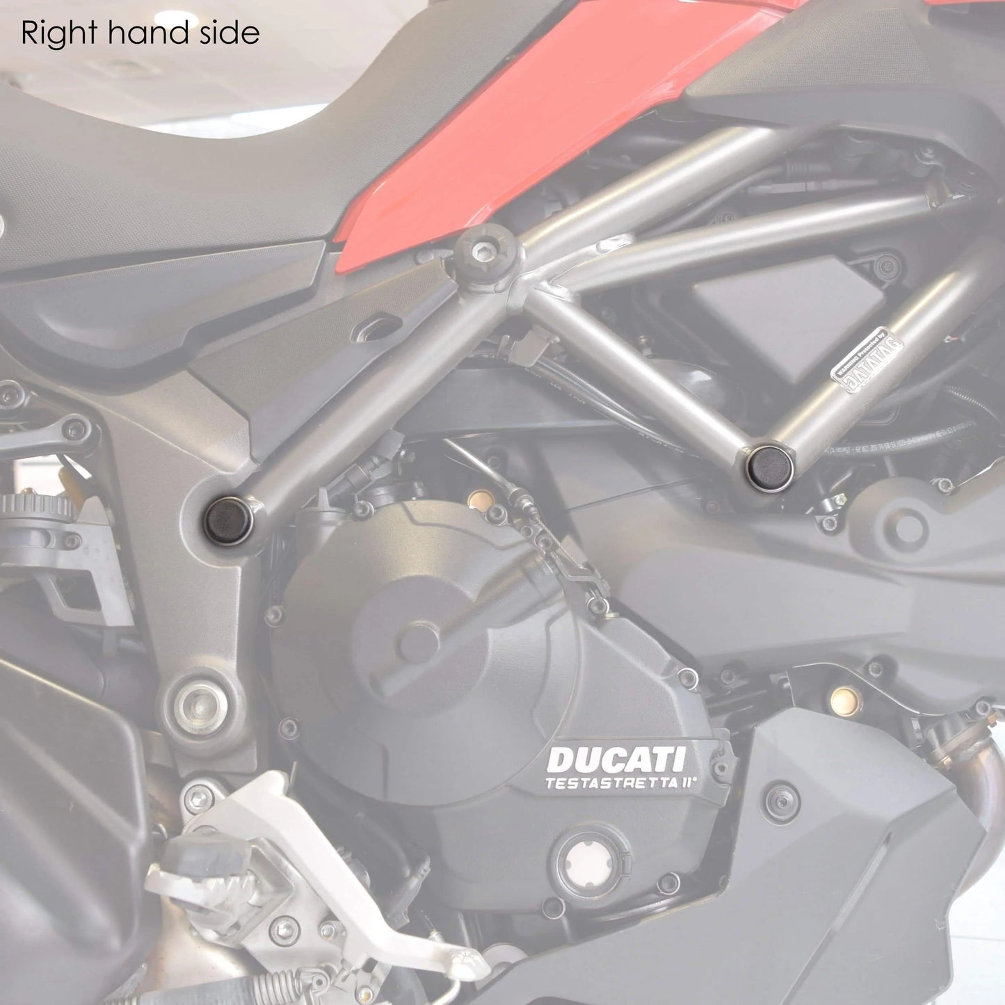 Pyramid Frame Caps for Ducati Multistrada 1200
