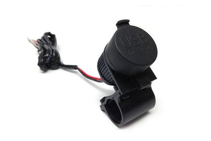 Cliff Top HANDLEBAR MOUNTED DUAL USB 4A (PLASTIC HOLDER)