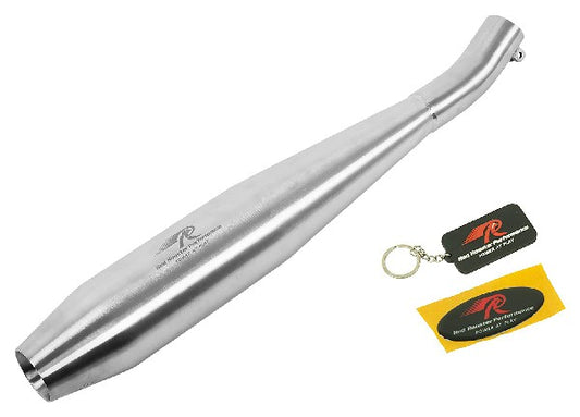 Red Rooster Unibody Rumbler Exhaust For Royal Enfield GT 535