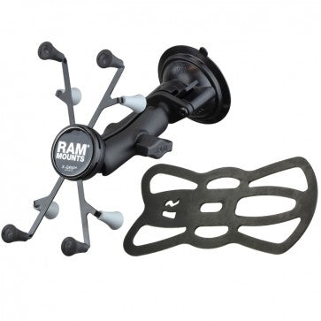 RAM Twist Lock Suction Cup Mount with Universal X-GripŒ Cradle for 7" Tablets