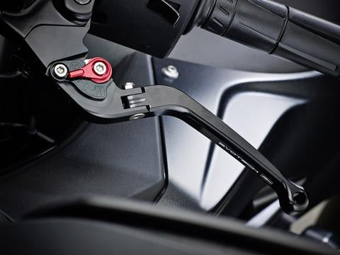 Evotech Folding Clutch and Brake Lever set for Kawasaki ZX10R (2016+) - PRN002394-002406