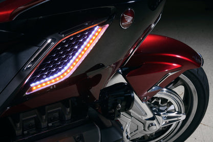 GOLDSTRIKE LED LIGHTED RADIATOR GRILL PANELS GL1800 BY TWINART