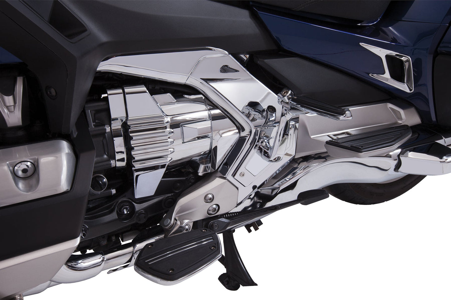 GOLDSTRIKE CHROME ENGINE COVER SET FOR GOLD WING