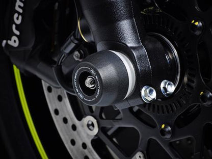 Evotech Front Spindle Bobbins for Suzuki GSX-R1000 (2017-22) - PRN013566