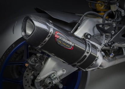 Yoshimura Race Alpha SS 3/4 System, W/ Carbon Fiber Muffler For Yamaha YZF-R1/M/S 15-20