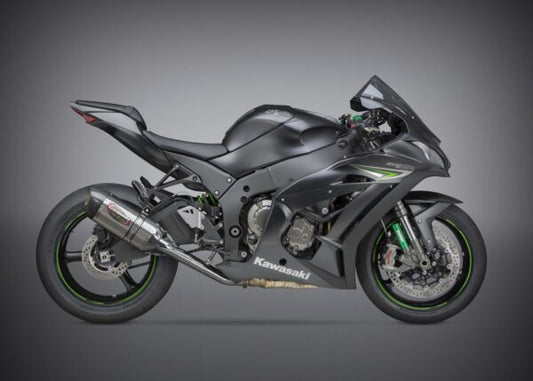 Yoshimura Race Alpha SS 3/4 System, W/ SS Muffler For Kawasaki ZX-10R/RR 2016+