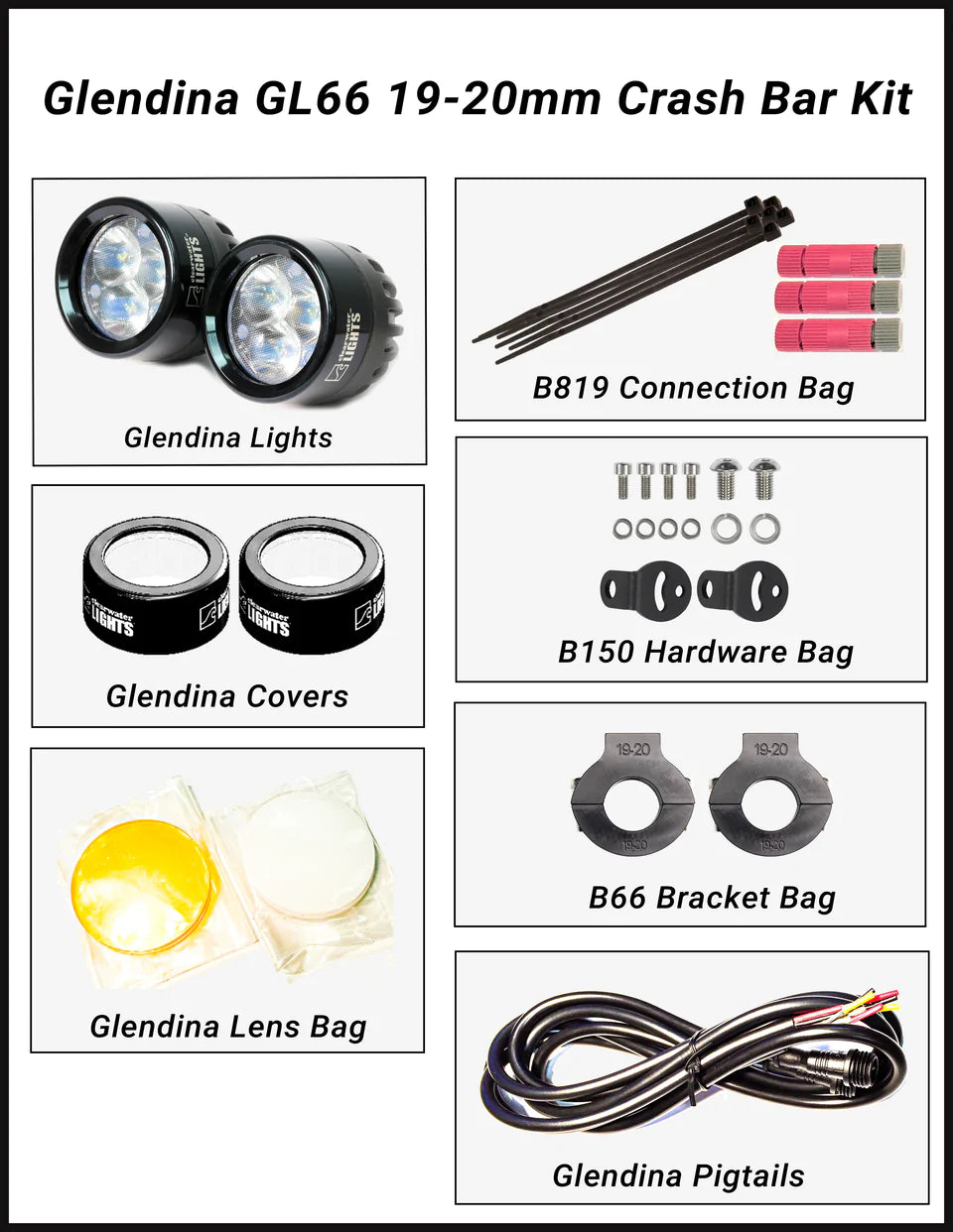 Clearwater Glendina Universal LED Light Kit