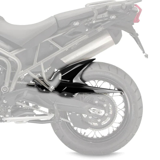 Pyramid Rear Hugger for Triumph Tiger 800 – Carbon Fibre