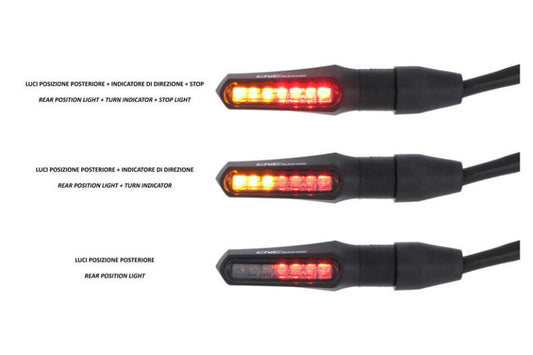 CNC RACING Task Rear Indicator + Stop Light