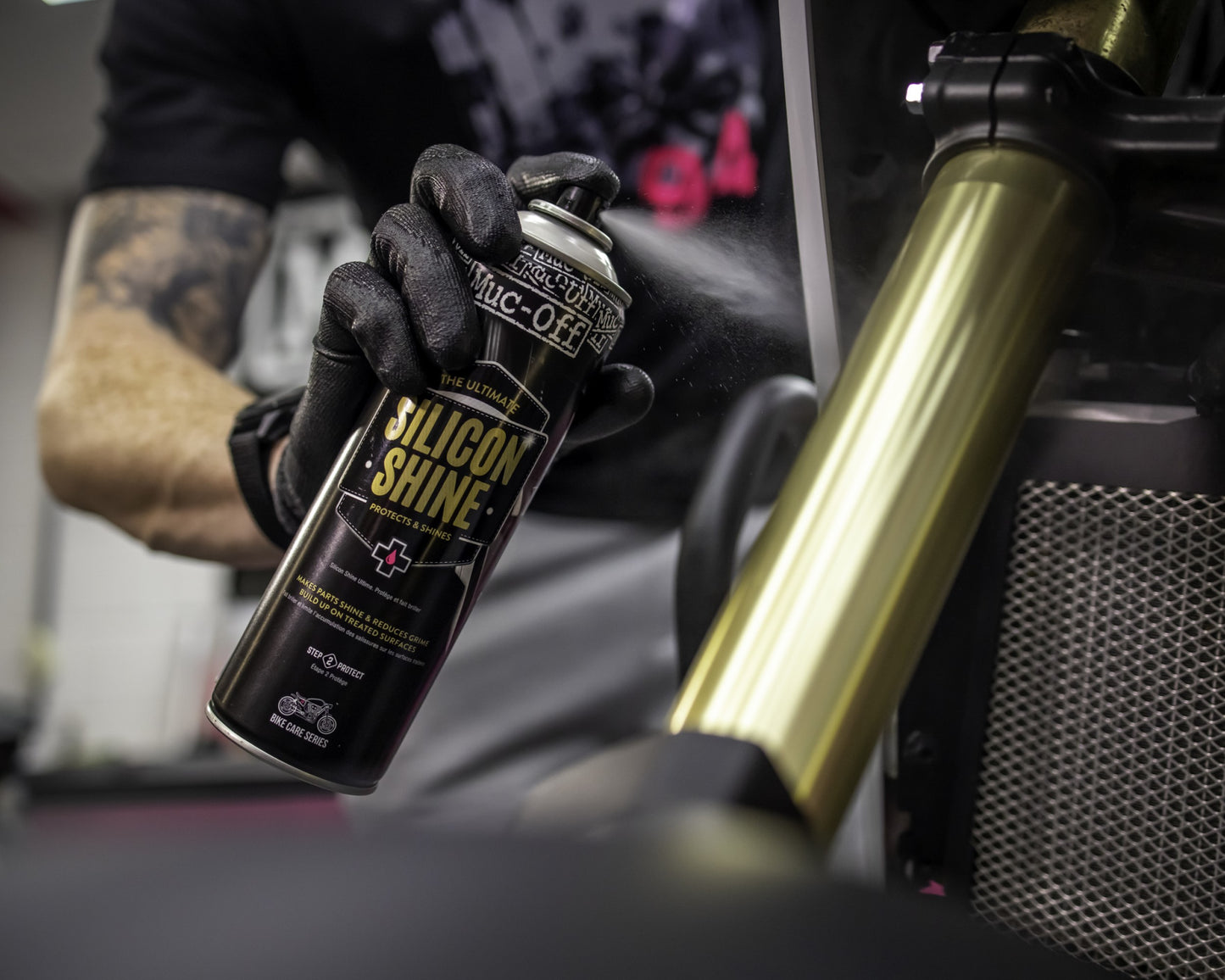 Muc-Off Motorcycle Silicon Shine – 500ml