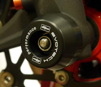Evotech Front Spindle Bobbins for Triumph Street Triple R/S/RS (2017-22) - PRN013712