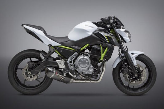Yoshimura Race Alpha SS Full System, W/ Carbon Fiber Muffler For Kawasaki Ninja650/Z 650 17-20