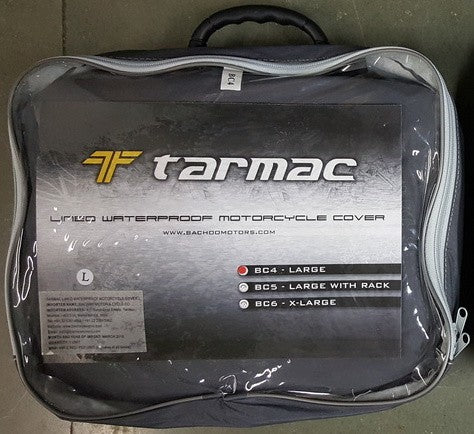 Tarmac Lined Waterproof motorcycle cover L size