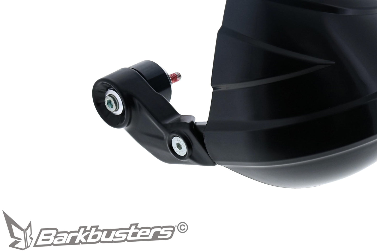 BARKBUSTERS STORM Handguard – Single Point Bar End Mount (threaded)