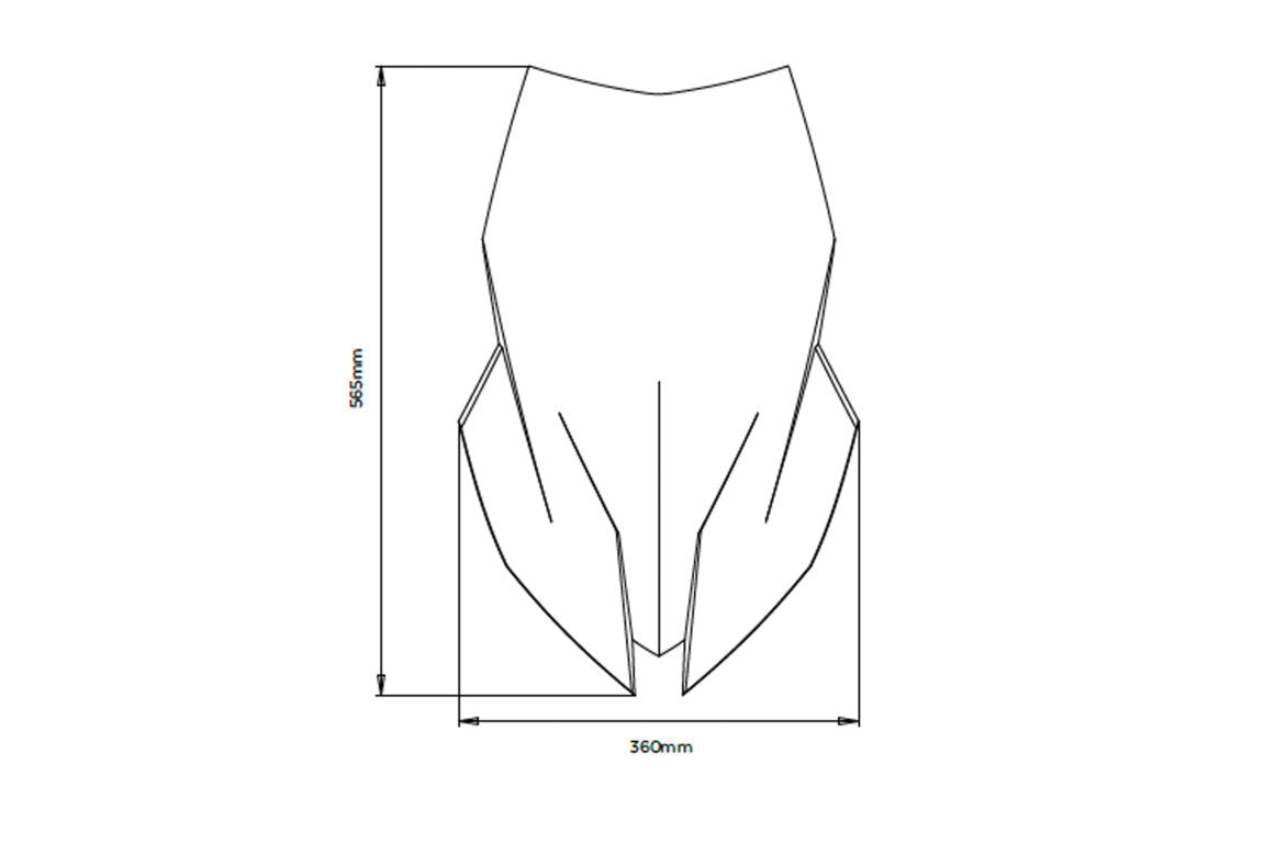 Puig Touring windscreen for BMW S1000XR 2020-21 - #20447