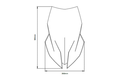 Puig Touring windscreen for BMW S1000XR 2020-21 - #20447