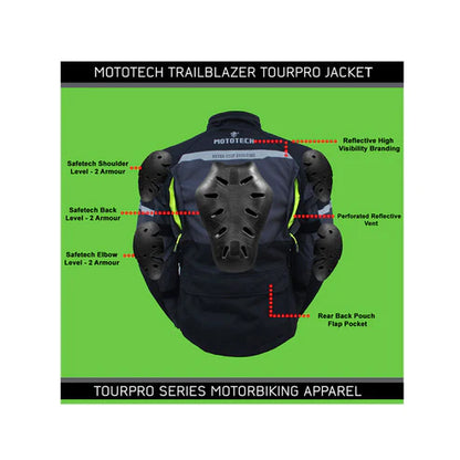 MOTOTECH Trailblazer TourPro Riding Jacket - Level 2