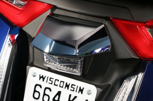 GOLDSTRIKE CHROME LICENSE LIGHT LID BY TWINART