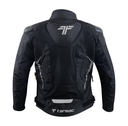 Tarmac Corsa Black Jacket Level 2 + PU chest protectors