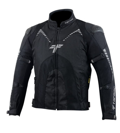 Tarmac Corsa Black Jacket Level 2 + PU chest protectors