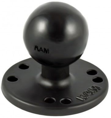RAM 2.5" Round Base with the AMPs Hole Pattern & 1.5" Ball