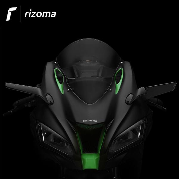 Rizoma Stealth Mirror Pair for Kawasaki Zx10r 2021+