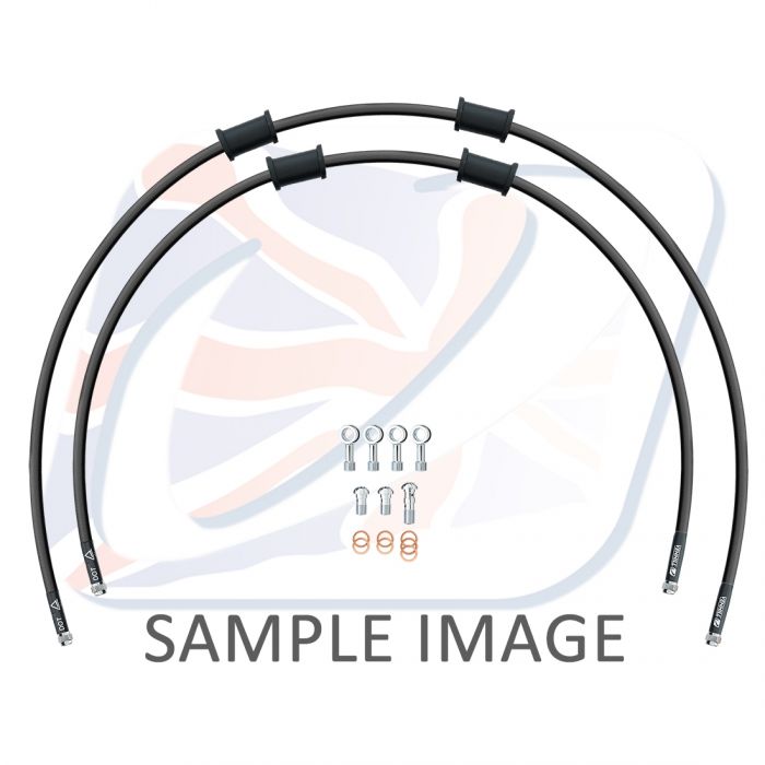 Venhill Suzuki Front brake2 Hose kit Chrome SUZ-6045F-CL