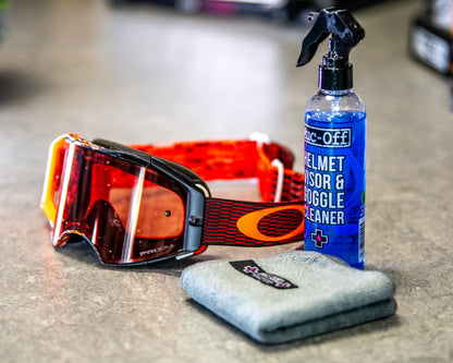 Muc-Off Helmet, Visor & Goggle Cleaner – 250ml