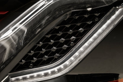 GOLDSTRIKE LED LIGHTED RADIATOR GRILL PANELS GL1800 BY TWINART