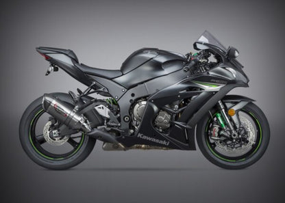 Yoshimura Alpha SS Slip-On, W/ SS Muffler For Kawasaki ZX-10R/RR 2016+