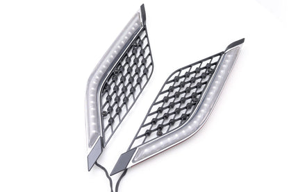 GOLDSTRIKE LED LIGHTED RADIATOR GRILL PANELS GL1800 BY TWINART