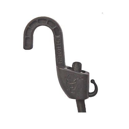 MOTOTECH Grappler Bungee Tie-Down - 24"/ 60 cms - Black - 8mm - Pack of 2