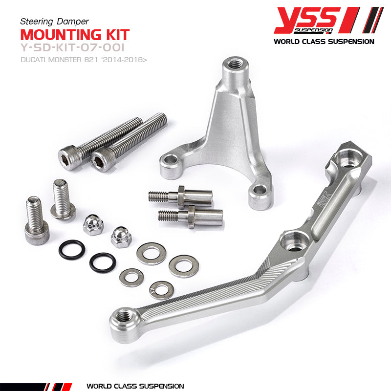 YSS SUSPENSION MOUNTING KITS – VERTICAL – (B) MONSTER 821 / DARK / STRIPE2014-2016