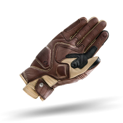 Shima Aviator Classic Brown Leather Gloves