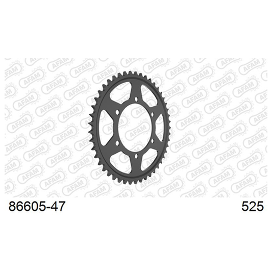 Afam Triumph Daytona 675 Sprockets