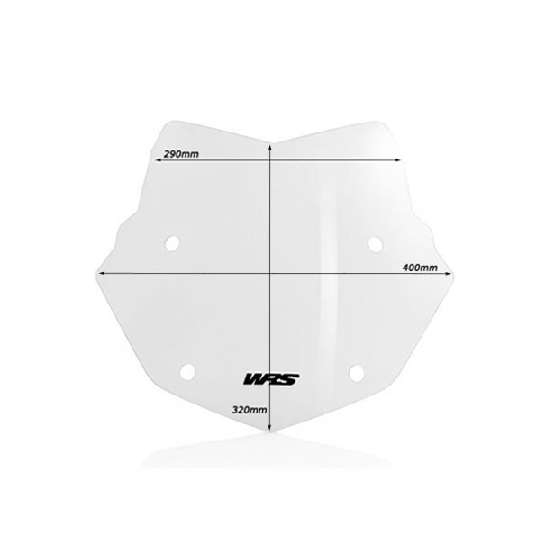 WRS Windscreen Enduro Transparent BMW R1250 GS / ADVENTURE 2018-2021