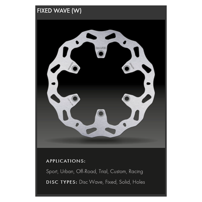 Galfer DF812W Wave Fixed Rear Disc Ducati Diavel
