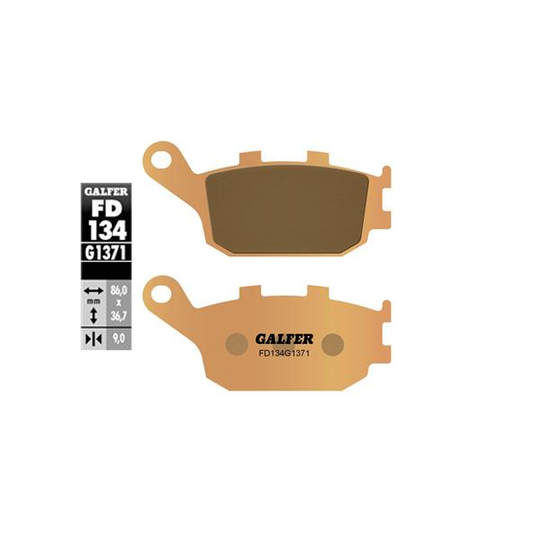 Galfer FD134G1371 Sintered Street Rear Brake Pads