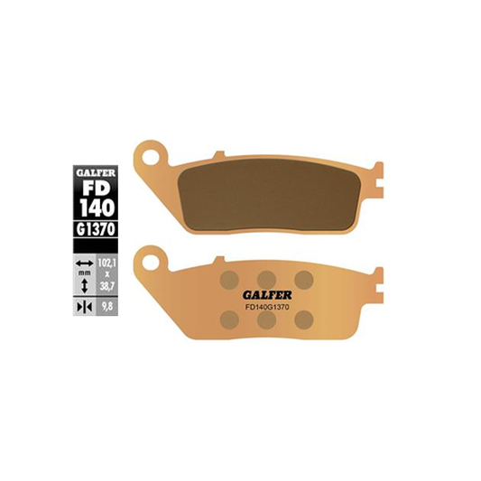 Galfer FD140G1370 Sintered Street Front Brake Pads