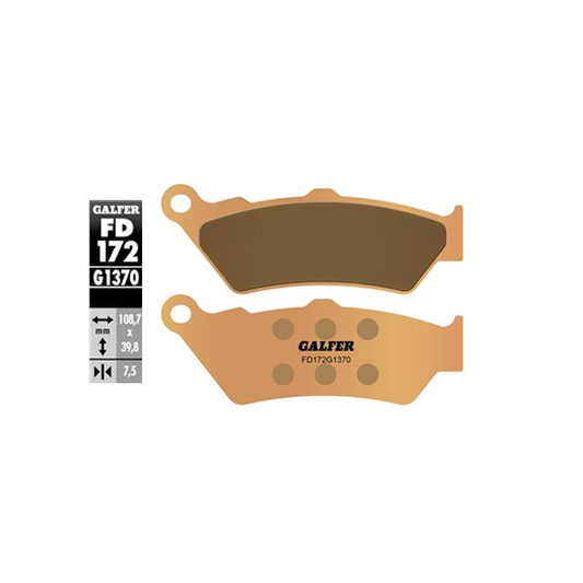 Galfer FD172G1370 Sintered Street Front Brake Pads