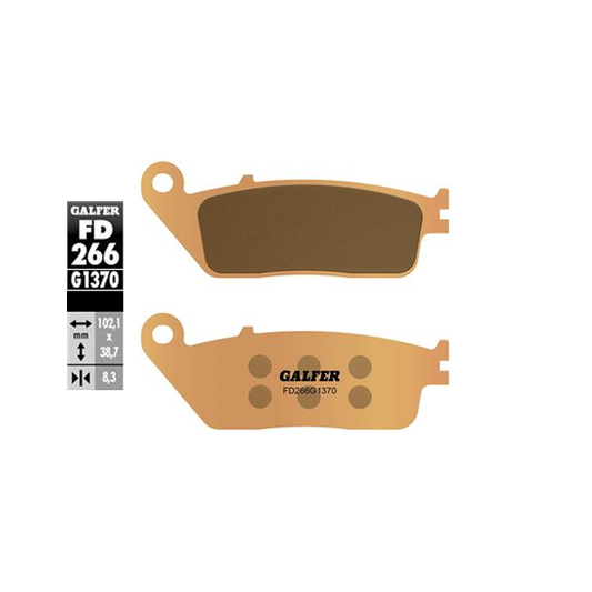 Galfer FD266G1370 Sintered Street Front Brake Pads
