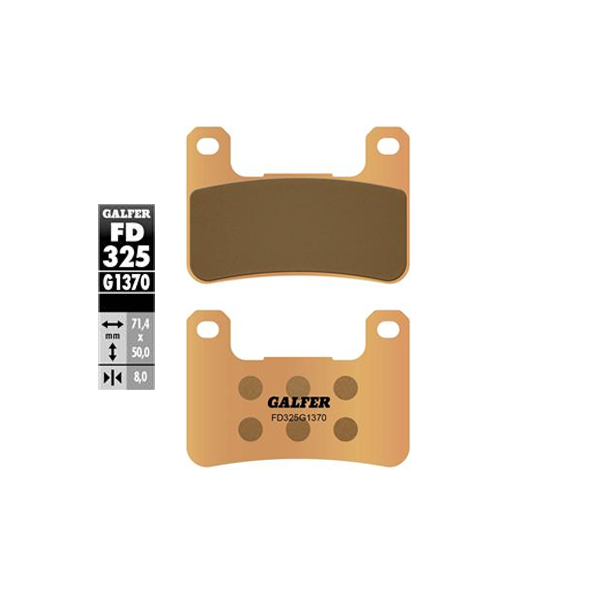 Galfer FD325G1370 Sintered Street Front Brake Pad