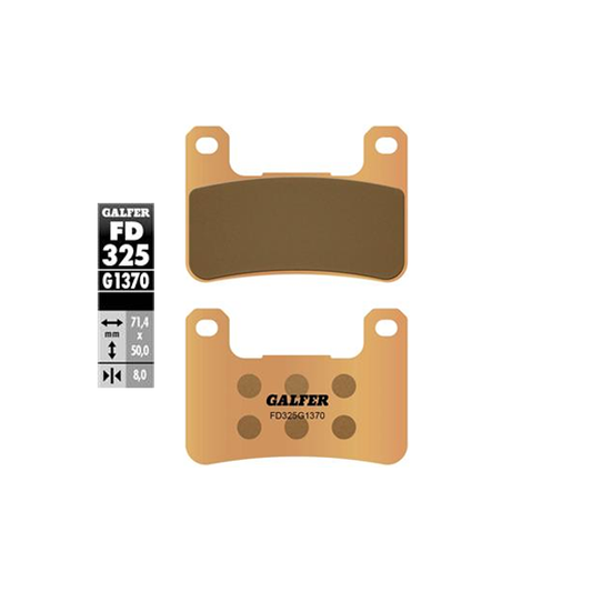 Galfer FD325G1370 Sintered Street Front Brake Pad