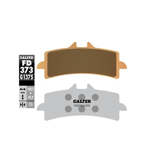 Galfer FD373G1375 Sintered Sport Front Brake Pads