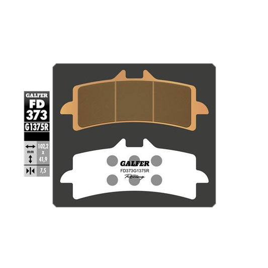 Galfer FD373G1375R Sintered Sport Racing Front Brake Pads