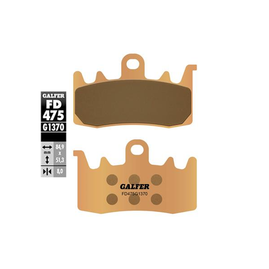 Galfer FD475G1370 Sintered Street Front Brake Pads