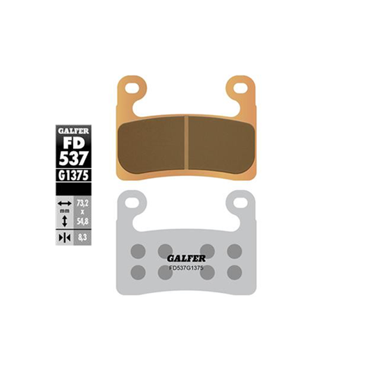 Galfer FD499G1370 Sintered Street Front Brake Pads