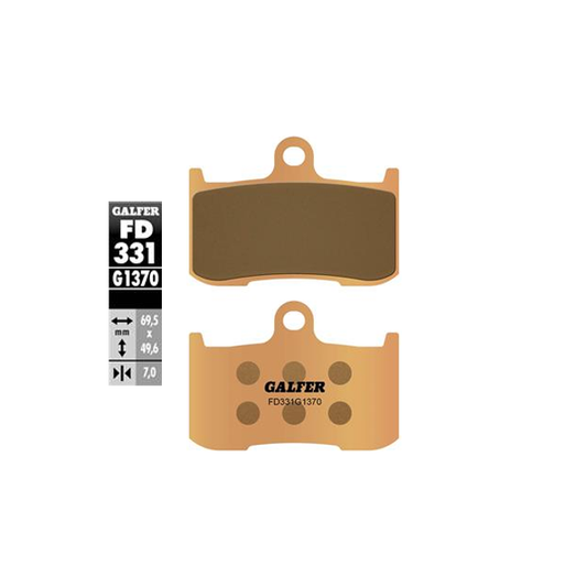 Galfer FD331G1370 Sintered Street Front Brake Pads