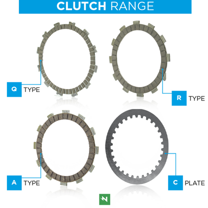 Newfren F1665SR Triumph Clutch Plate Set