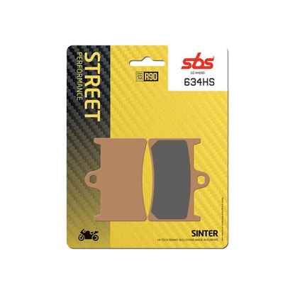 SBS 634HS Sintered Front Brake Pads for Yamaha